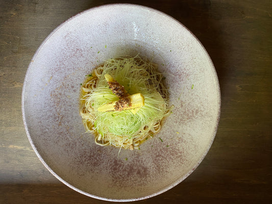 【3食】　初夏の京都を感じていただく冷やしまぜ麺 ヤングコーンの髭×山椒レモン